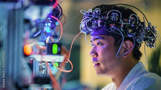 Scientists Exploring Neurofeedback Through EEG Caps And Brain-Computer Interface Techniques