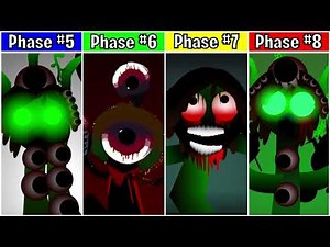 Incredibox Sprunki Phase 5 vs 6 vs 7 vs 8