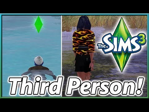 THIRD PERSON CONTROL (WASD) MOD! | The Sims 3 (by QuackGames)