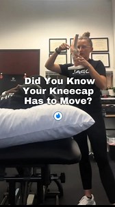 The kneecap, or the patella, sits in the trochlear groove of the femur. Together with the femur, it forms the patellofemoral joint. This joint allows the patella to glide up, or superior, when the knee extends and glide down, or inferior, when then knee flexes. We need to have good patellar mobility in order to have full knee range of motion, so this is something we assess and treat whenever we evaluate a client with complaints of knee pain. 💙 Like if this was helpful ⌨️ Drop a comment or quest