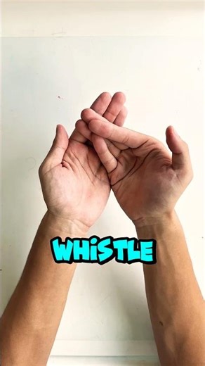 Hand whistle like a boss😎