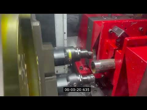 RMT TGB14 CNC - High Speed NPT 2" Pipe Threading | Beveling Facing Grooving Threading
