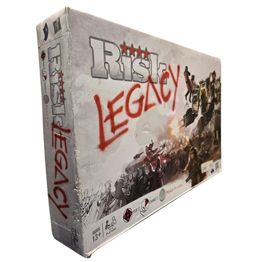 RISK LEGACY – Strategy Board Game (played / Legacy Version) - Etsy Canada