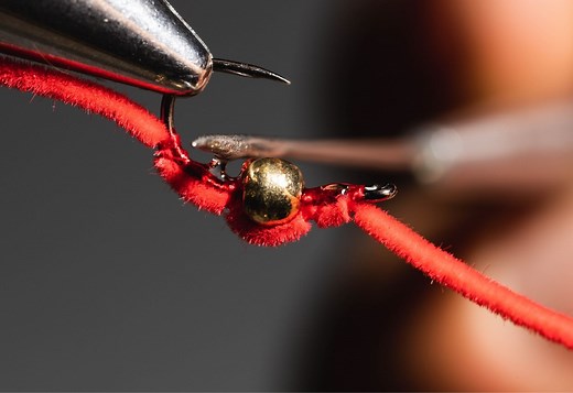How to Tie a San Juan Worm (Step-By-Step with Video) - Into Fly Fishing