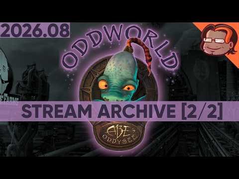 Escaping RuptureFarms, saving fellow mudokons - Oddworld: Abe's Oddysee [2/2] [PS] [Stream Archive]