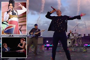 Live music in triumphant return as Coldplay & Elton perform at Brits