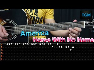Aprende a Tocar - Horse With No Name - America - Guitarra Tutorial - How To Play