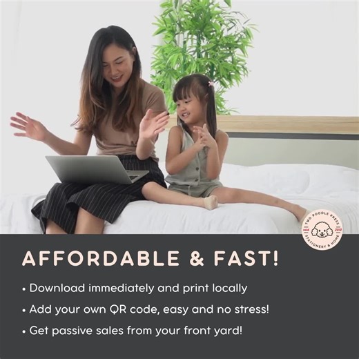 Scout Cookie Sale Yard Sign | 18x24 Printable Lawn Sign with QR Code | Custom Digital Download for Neighborhood Cookie Selling