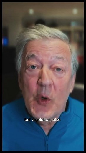 Sir Stephen Fry has a message for world leaders
