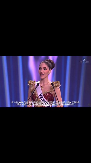 Venezuela is giving but? #pis wa nahingagaw screen record yung Philippines huhu #MissUniverse2025 | Bini Lea Quiod | Facebook