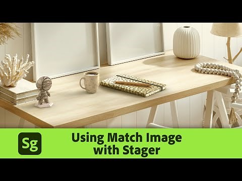 Using Match Image with Substance 3D Stager | Adobe Substance 3D