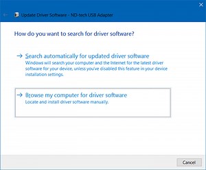 Browse My Computer For Driver Software Mac