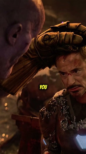 Iron Man's Greatest Moment Thanos Actually Respected 🤯 #marvel #marvelfacts #avengers #infinitywar