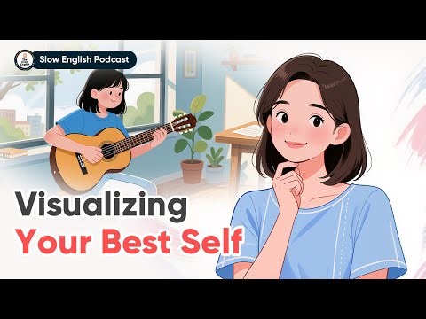 Visualizing Your Best Self | Slow English Conversation (B2) | The Cozy English