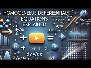 In-Depth Guide to Homogeneous Differential Equations | Theory, Techniques & Applications