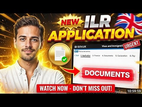 Documents required for ILR in UK, ILR Application 2025