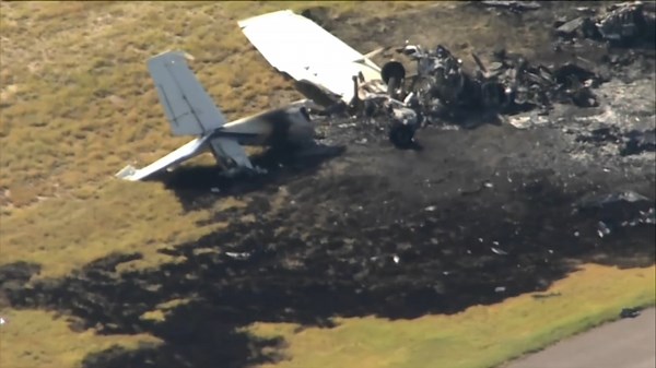 1 dead in Colorado plane crash after 2 small planes collide while landing