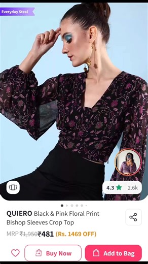 🔥 Trendy Crop Top Outfit Ideas | Stylish OOTD Shorts 🌸✨