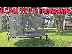 #1 Super Fun Outdoor 12 FT Trampoline for all ages.