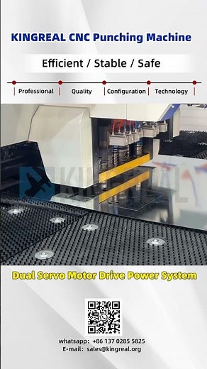KINGREAL CNC Punch Machine | High Precision Turret Punch Press Machine Trial