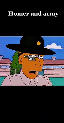 🎖️ Homer joins the army!