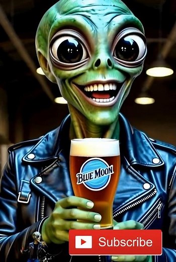 Aliens Going Crazy for Blue Moon