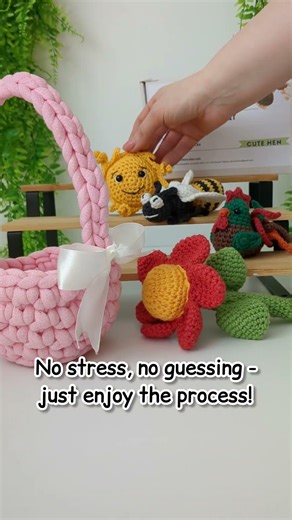 Crochet Kits for Beginners, Learn to Crochet Amigurumi #crochetkit #diycrafts #amigurumi