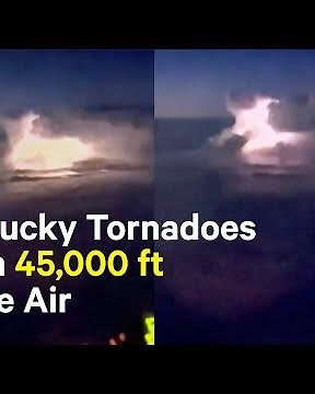 Pilot Captures Aerial Footage of Kentucky Tornadoes