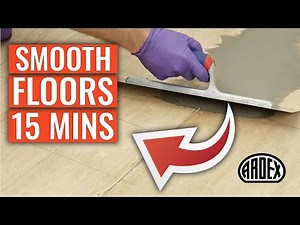 Quickly Smooth Plywood Floors In 15 mins with ARDEX Feather Finish