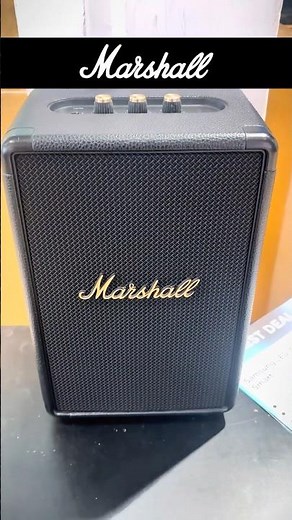 Marshall Tufton Bluetooth Speaker 🔥Premium Design, Powerful Bass #marshall #audio #speaker #bass