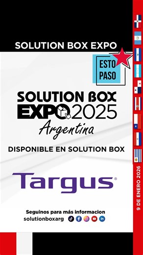 Solution Box Paraguay on Instagram: "¿Tu laptop está realmente segura cuando trabajas fuera de casa? 🔒💻 Alfredo Kanashiro, Regional Sales Manager de Targus, nos muestra cómo funciona el Candado de Seguridad Universal. ✅ Lo mejor de este cable: ✅Universal: Se adapta a las diferentes ranuras de los equipos (¡no más líos buscando el modelo exacto!). ✅Combinación reseteable: Elige tu propio código de 4 dígitos y cámbialo cuando quieras. ✅Fácil de usar: Un giro horario para asegurar, y antihorario 