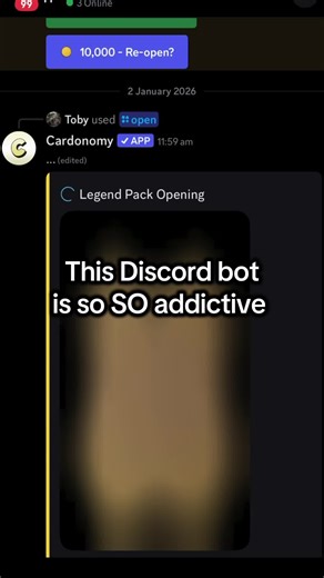 I’m having so much fun #cardgame #discordbot #discord