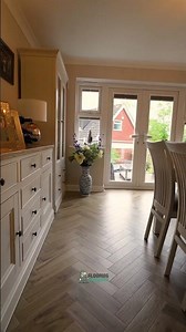 Engineered Wood Herringbone Flooring UK | Luxury Home Tour Inspiration