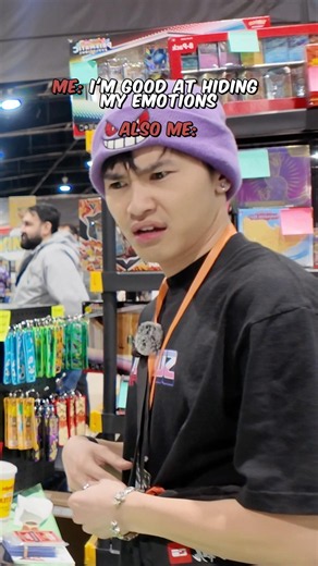 When you suck at hiding your emotions 🫪