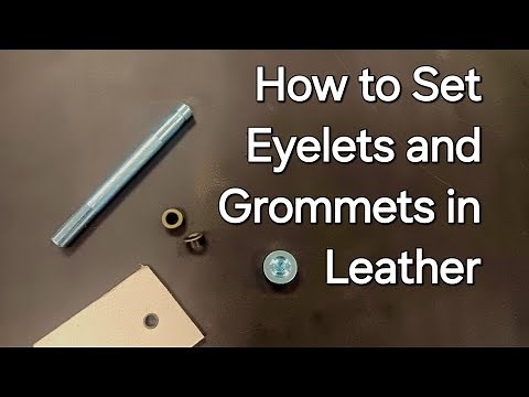 How To Set Eyelets | Grommets [Complete Tutorial] - Learn Stuff With Onen
