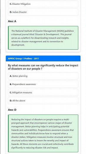 Natural Disasters and Disaster Management Strategies