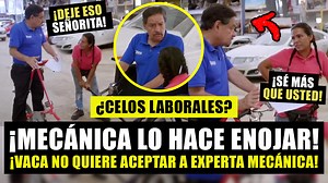 3.1M views · 65K reactions | Martín Vaca es dejado en vergüenza por una mujer mecánica que demostró saber más que él en esta área. Esto no agradó mucho al líder del taller Vaca, quien de alguna manera intentó demostrar que él también sabía mucho de mecánica, aunque sus intentos, no llegaron a mucho, pues la mujer siempre demostró estar un paso más adelante. - Mexicánicos | Grandes y Exitosos | Facebook