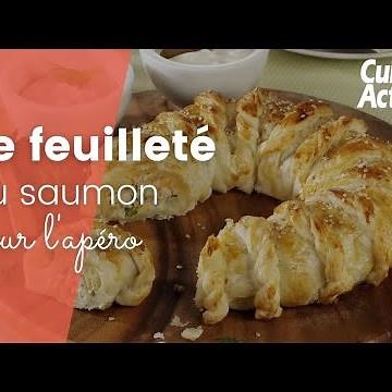 Feuilleté au Saumon pour l'Apéro 🐟 | Recette Facile et Gourmande !