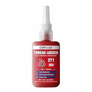 Amazon.com: CYAFIXED Threadlocker 271, Red High Strength Permanent Thread Lock Glue (0.33Fl oz/10ml) - Lock Tight Screw Glue for Nuts, Bolts & Seal Fasteners, Prevents Loosening, Rust & Corrosion : Automotive