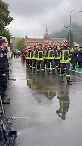 Firefighters' Day in Romania! Parade on Heroes' Boulevard! 🫡 #firefighters #firefighter #romania