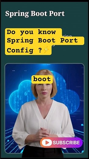 Spring Boot Interview: Change Default Server Port | Quick Guide ⚡ #shorts