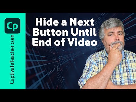 All-New Adobe Captivate - Hide a Next Button for Slide Video