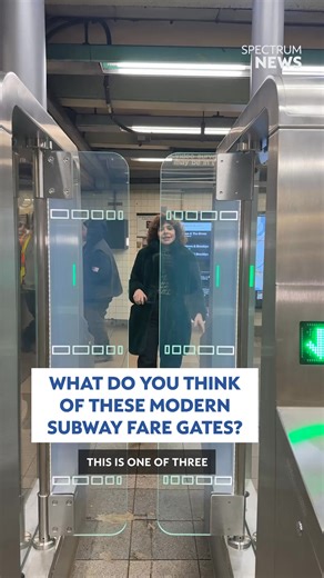 Could these new gate designs help stop fare evasion? Samantha Liebman takes a closer look at one of the gates the MTA is testing. | Spectrum News NY1