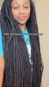 9.7K views · 346 reactions | No tears, just easy styles and happy dances #locs #locjourney #locstyles #explore | Chauntae Martica Kingsley | Facebook