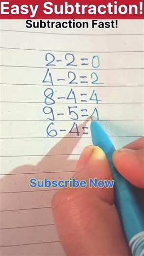 Easy Subtraction Subtraction Fast can you solve#eaay#maths #basic#math#shorts#shorfeed#viral#video#