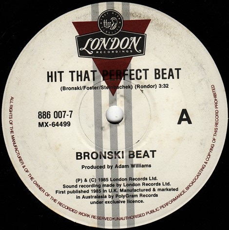 Bronski Beat - Hit That Perfect Beat