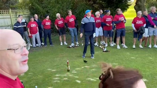 Pete’s Spirited first drive ! | Nizels Golf and Country Club