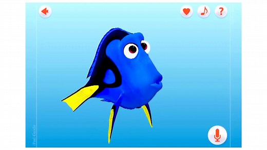 Finding Nemo - Dory interactive animation