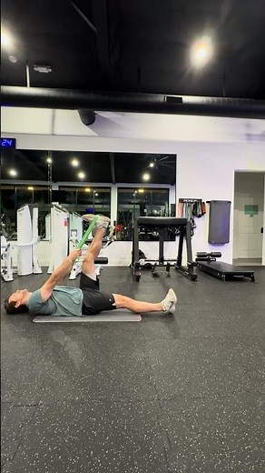 Supine Hamstring Stretch