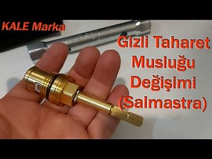 Hidden Bidet Faucet Replacement | Kale Seal Replacement Repair | How to Disassemble and Reassemble